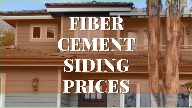 Fiber Cement Siding Prices