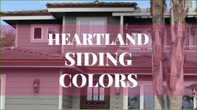 Heartland Siding Colors