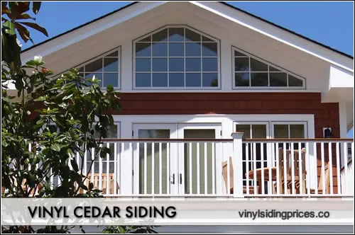 vinyl cedar siding