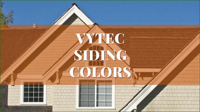 Vytec Siding Colors